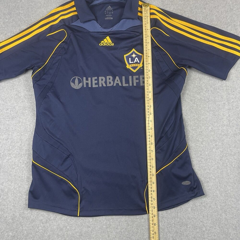 LA GALAXY 2007 Vintage AWAY FOOTBALL SHIRT JERSEY ADIDAS L Men’s  #23 BECKHAM - Picture 3 of 10